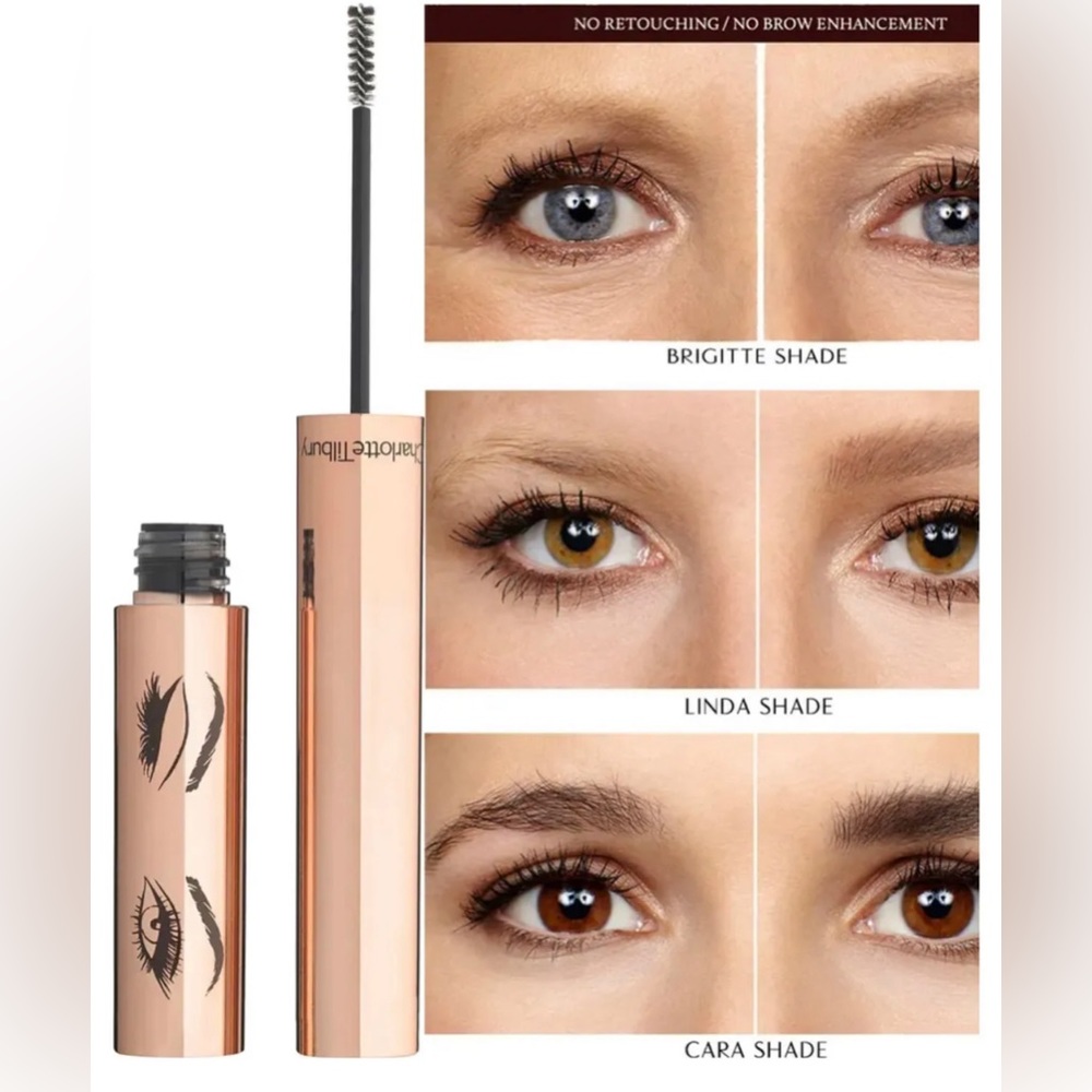NEW Charlotte Tilbury Legendary Brows Eyebrow Gel Fair Brow - Picture 5 of 6